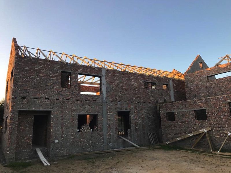 Trusses completed